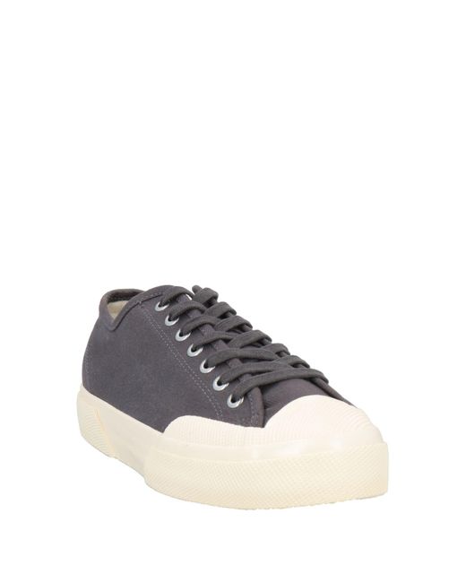 Superga Gray Charcoal Sneakers Textile Fibers
