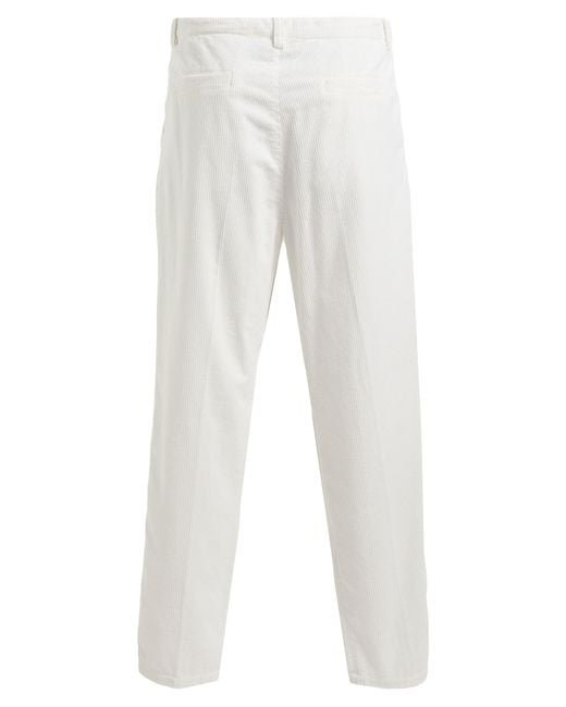 Brunello Cucinelli White Pants Cotton for men