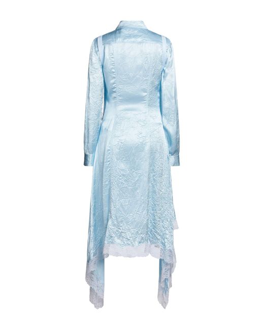 Burberry Blue Midi Dress