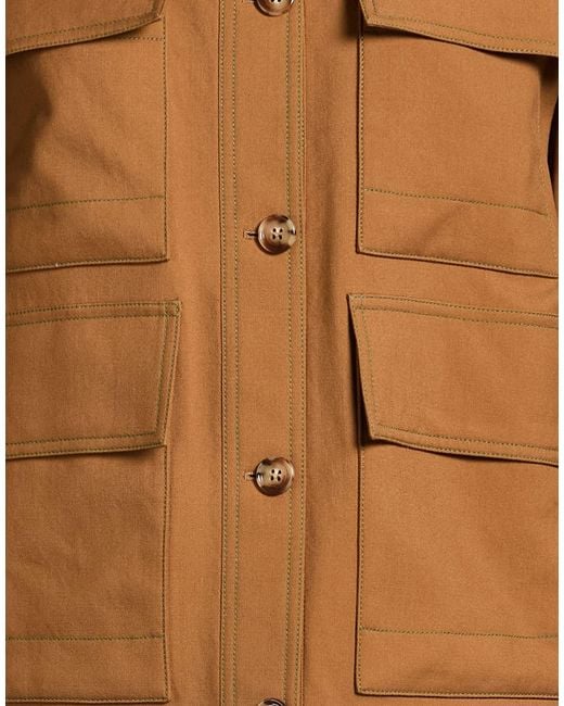 Burberry Brown Camel Jacket Virgin Wool