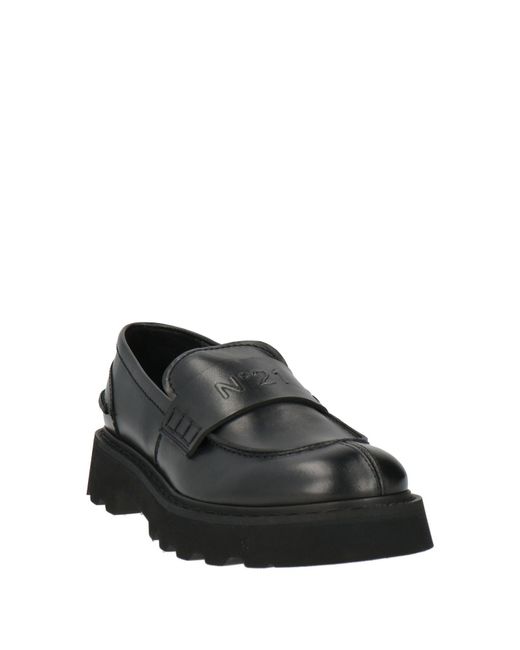 N°21 Black Loafers Leather