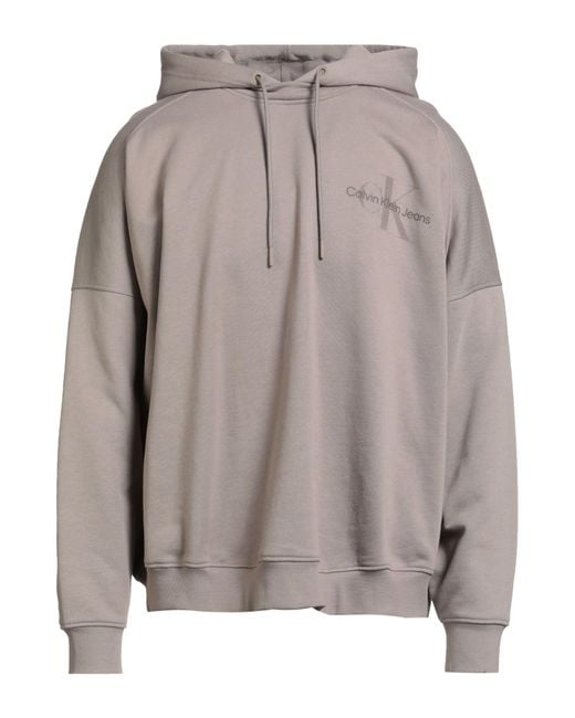 Calvin Klein Gray Sweatshirt for men