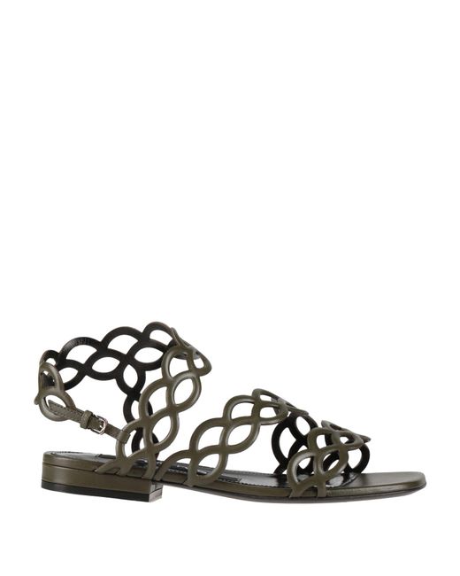 Sergio Rossi White Sandals Leather