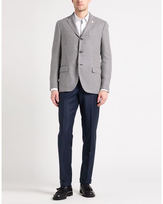 Lardini Gray Blazer for men