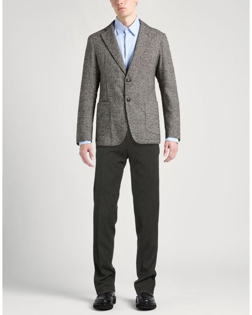Incotex Gray Trouser for men