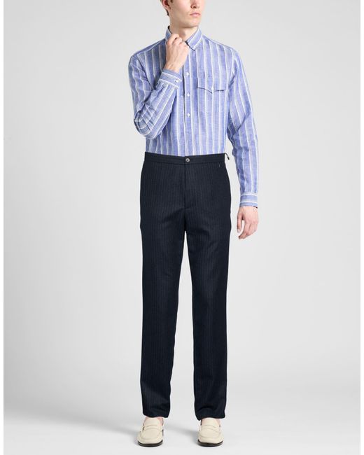 Boglioli Blue Trouser for men