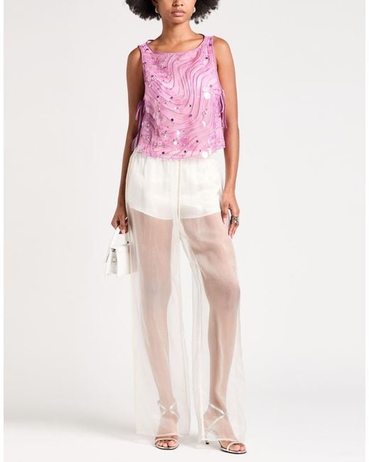 DONNI. White Pants