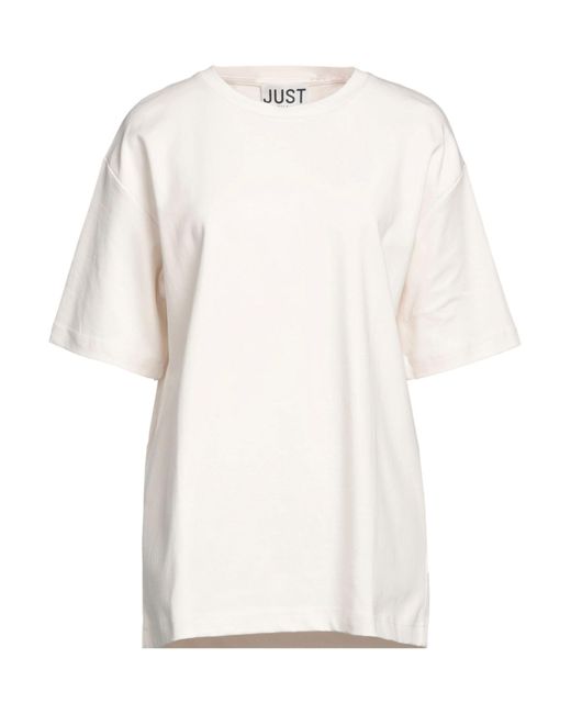 Just Female White T-shirt
