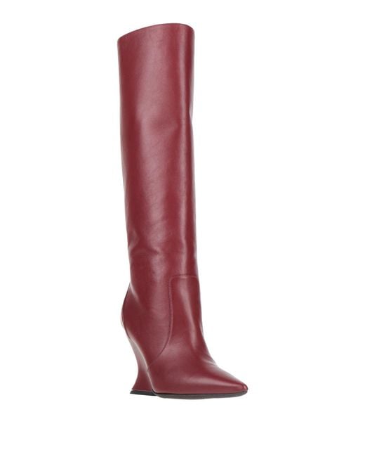 Alberta Ferretti Red Boot