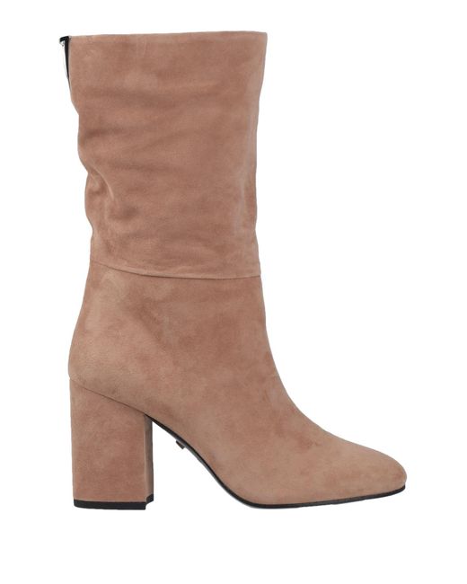 Grey Mer Brown Ankle Boots