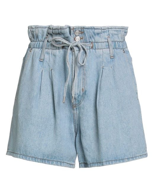 FRAME Blue Denim Shorts