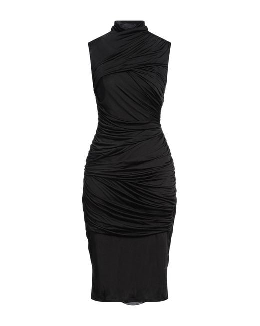 ワンピース Loewe draped midi dress LOEWE Draped Midi Dress | Grey | FARFETCH CA