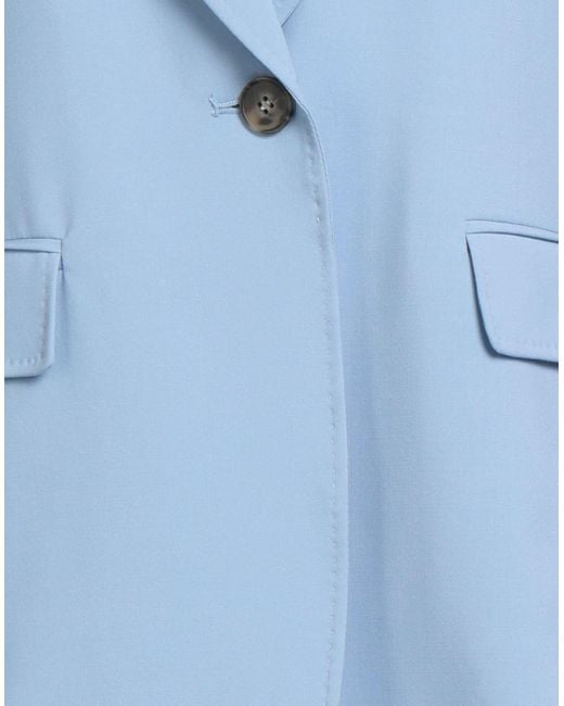 Weekend by Maxmara Blue Sky Blazer Virgin Wool