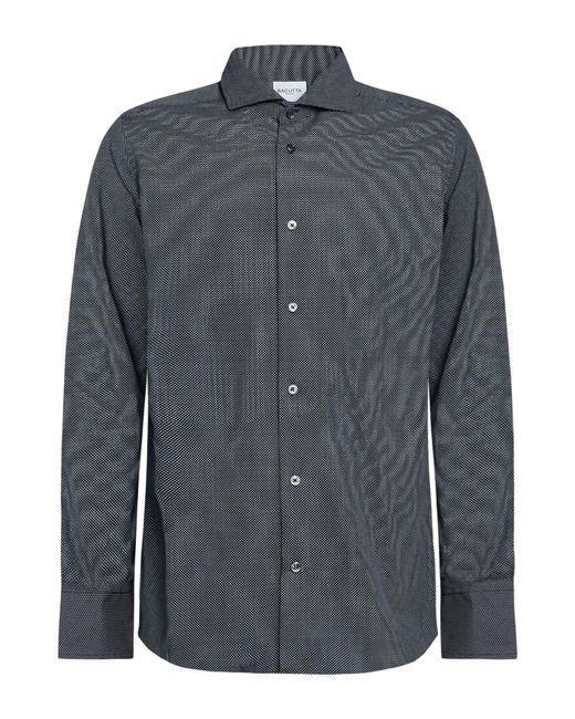 Bagutta Blue Shirt Cotton for men