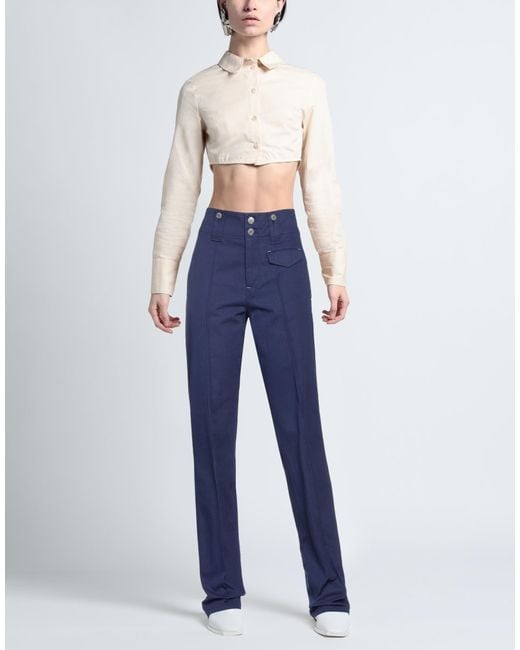 Isabel Marant Blue Denim Trousers