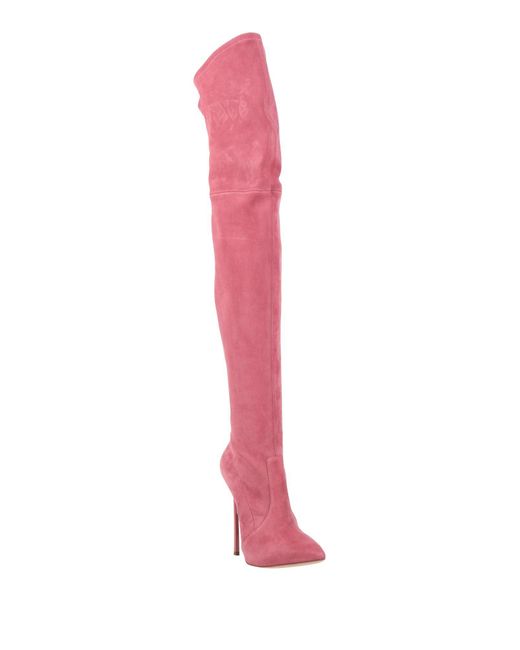 Casadei Pink Stiefel
