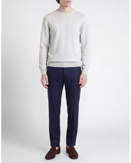 Gran Sasso White Light Sweater Cashmere for men