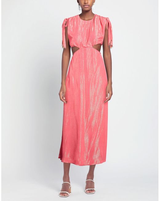Sundress Pink Midi Dress