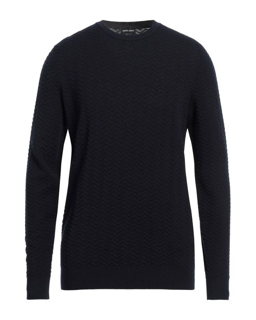 Pullover Giorgio Armani de hombre de color Blue