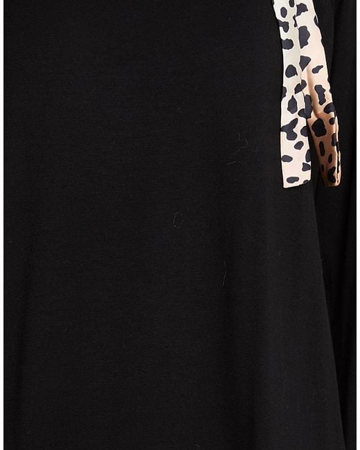 Liu Jo Black Top Viscose, Elastane, Polyester