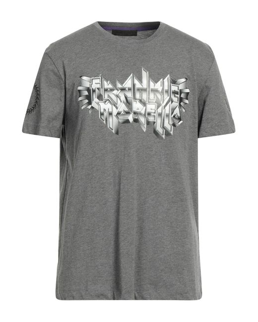 Frankie Morello Gray T-shirt for men