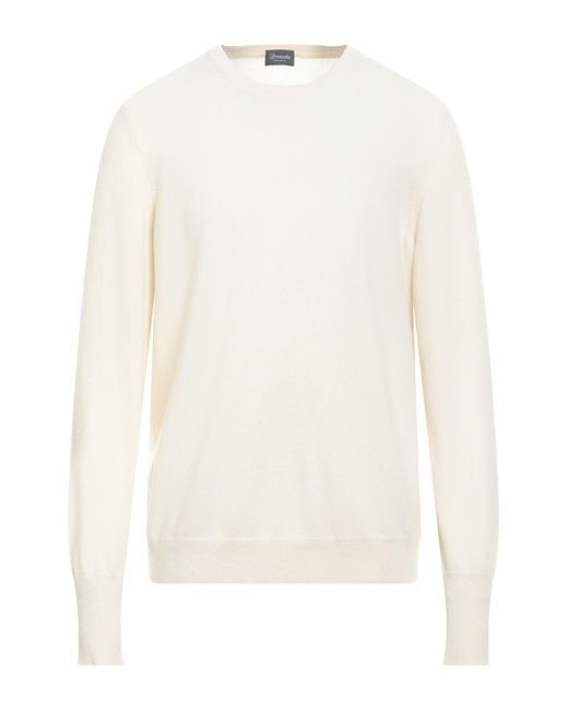 Pullover Drumohr de hombre de color White