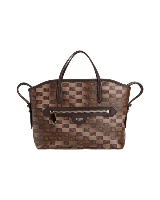 Moreau Paris Brown Handbag Leather