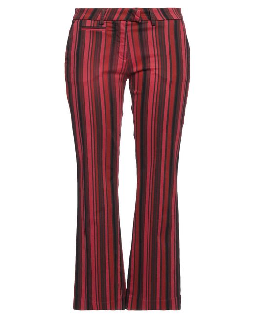 Mason's Red Pants Cotton, Elastane