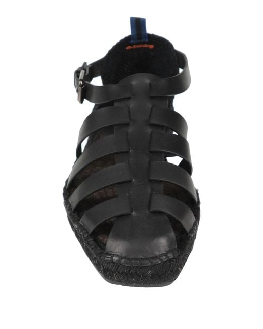 Castaner Black Espadrilles for men