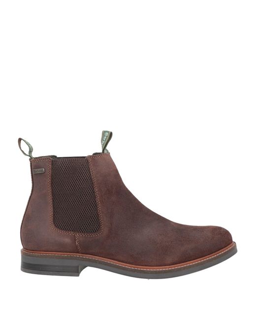 Barbour Brown Ankle Boots for men