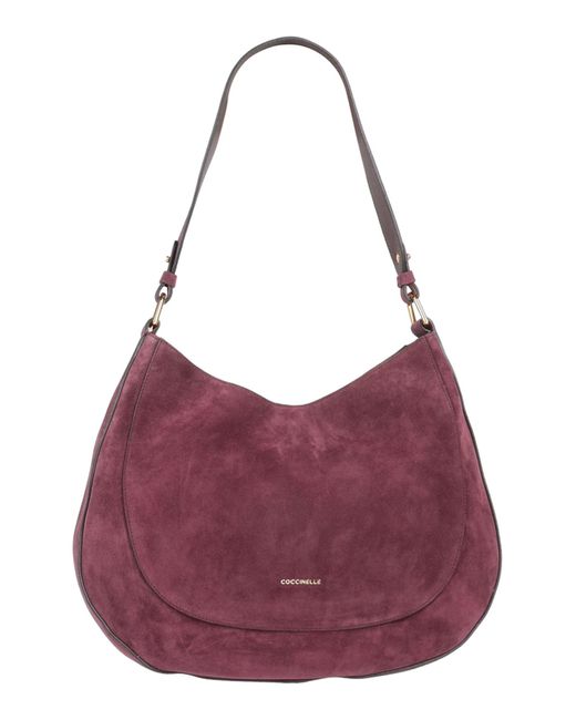 Coccinelle Purple Shoulder Bag