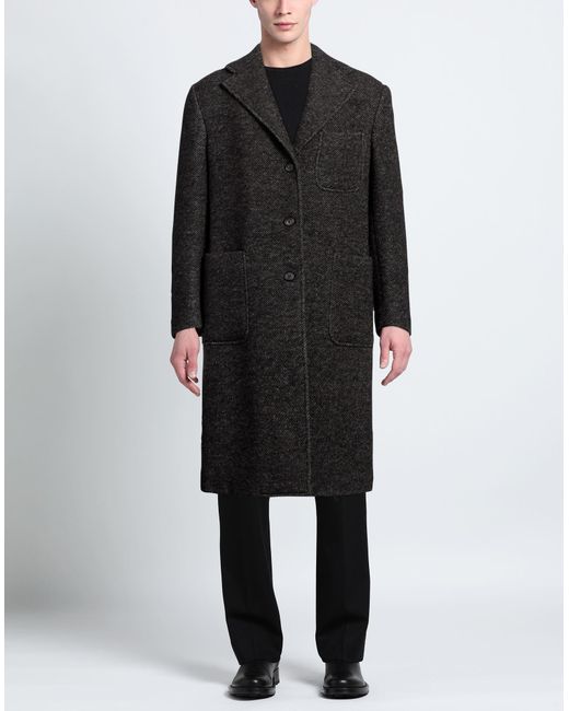 The Gigi Black Coat for men