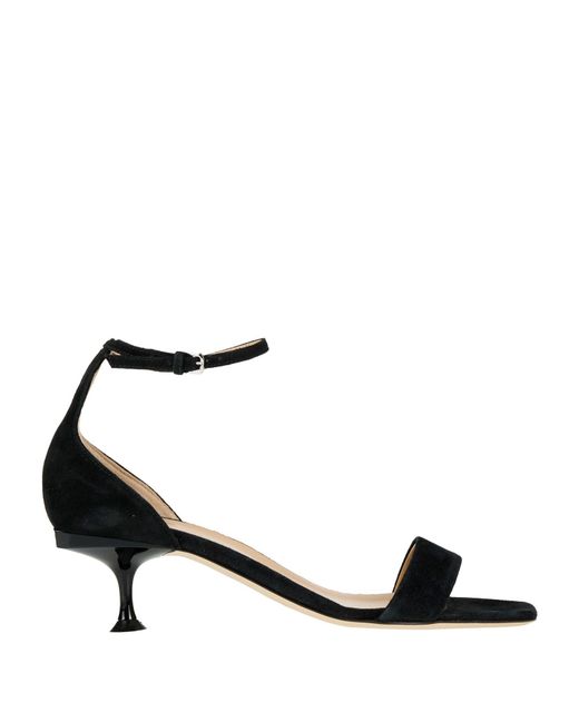 Sergio Rossi Black Sandale