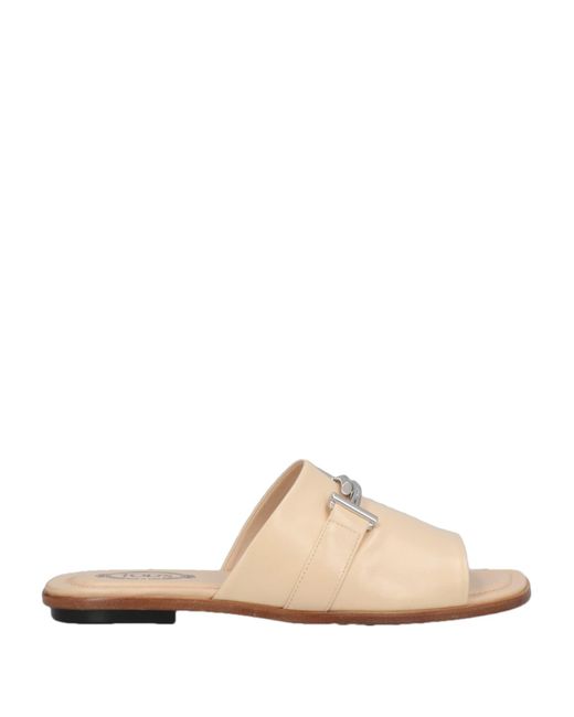 Tod's Natural Sandals
