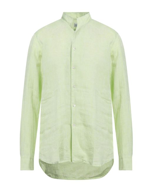 Bagutta Green Light Shirt Linen for men