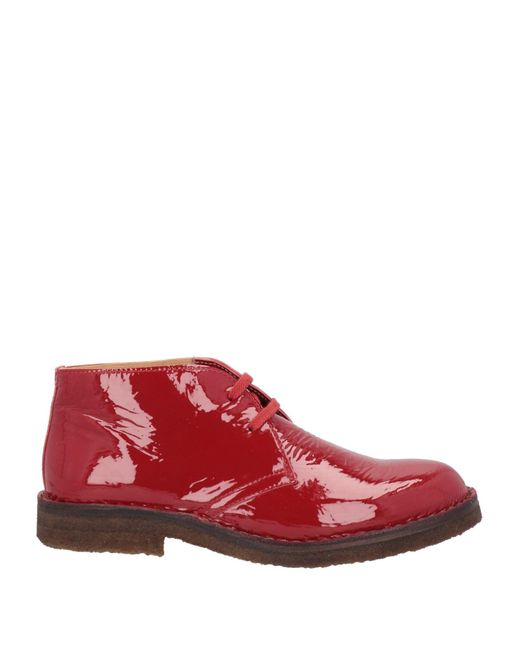 Astorflex Red Ankle Boots