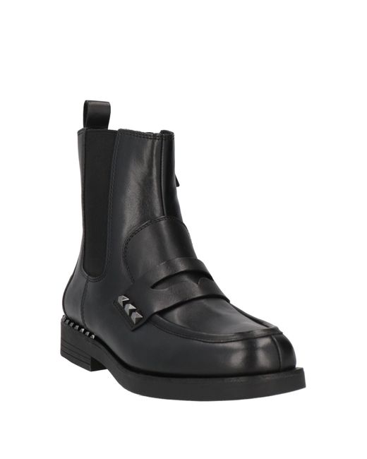 Ash Black Ankle Boots