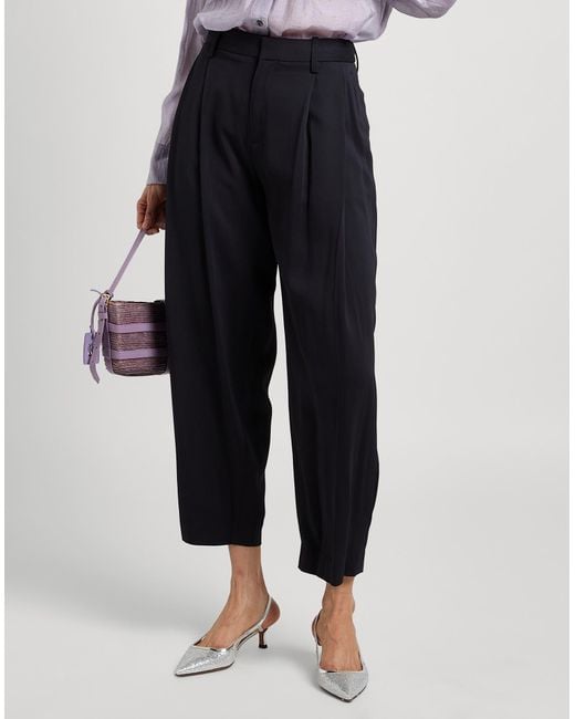 Rag & Bone Blue Pants Viscose, Elastane
