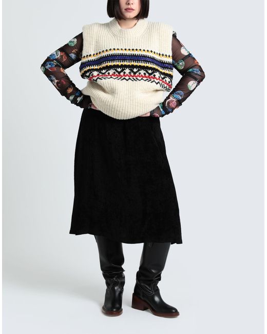 Rag & Bone Black Midi Skirt