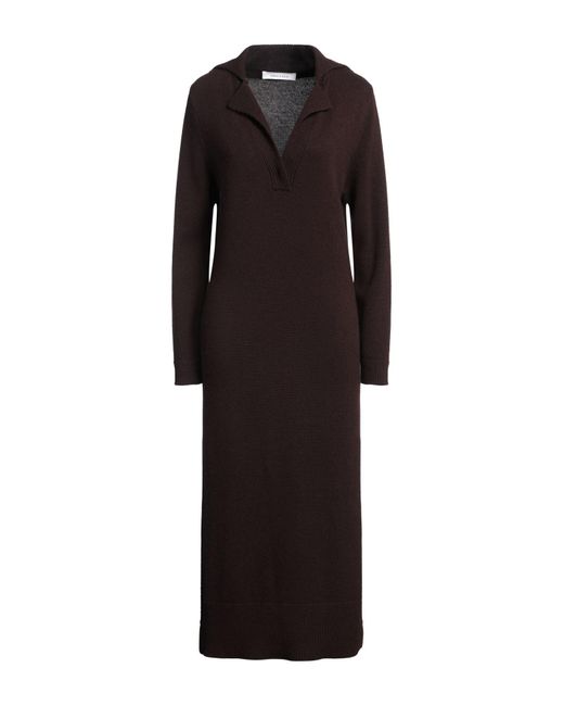 EMMA & GAIA Black Midi-Kleid