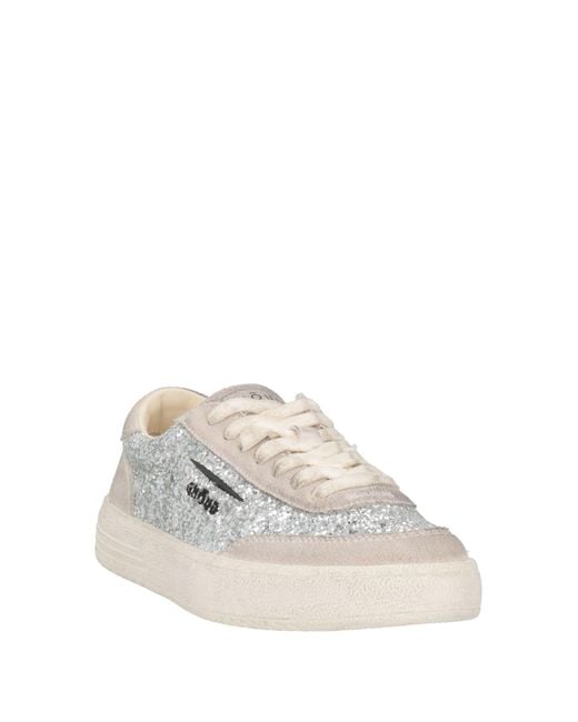 GHOUD VENICE White Sneakers Leather, Textile Fibers