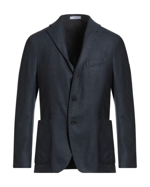 Boglioli Blue Blazer for men