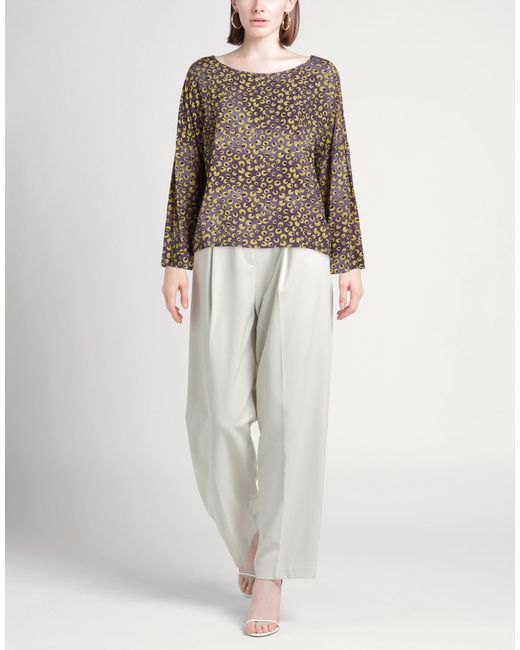 ALESSIA SANTI Brown Top Viscose