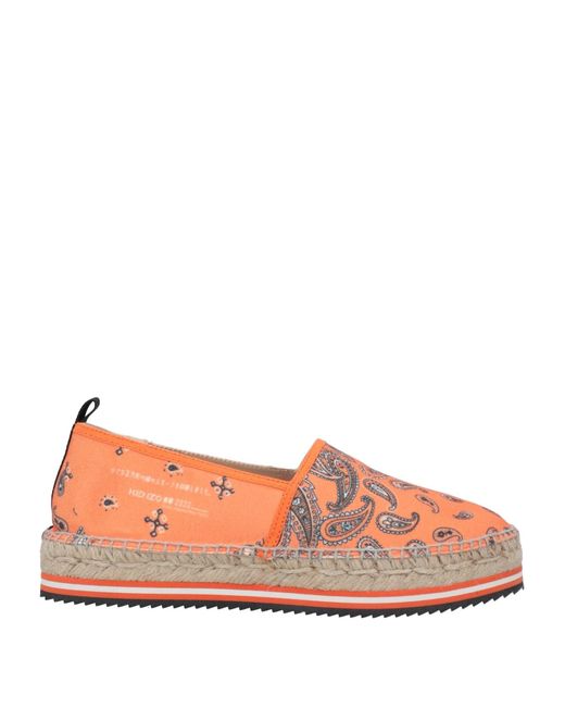 kenzo espadrilles orange