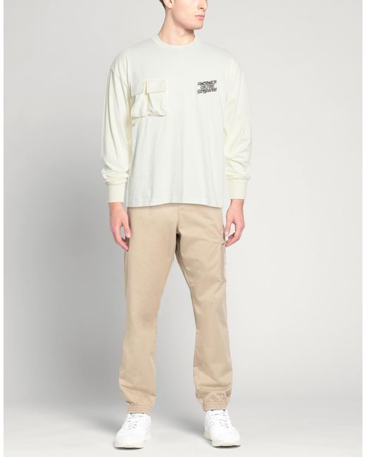 Camiseta F/CE de hombre de color White