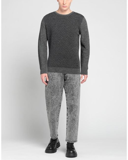 Brooksfield Pullover in Gray für Herren