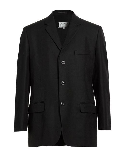 Maison Margiela Black Blazer for men