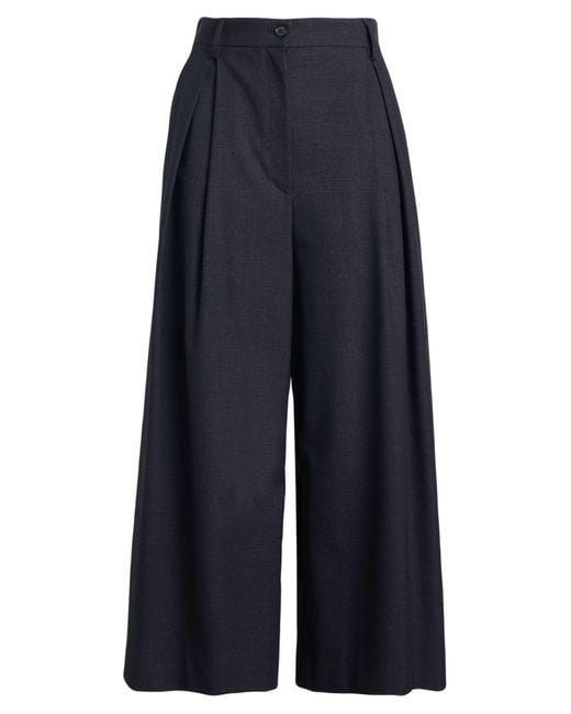 Dolce & Gabbana Blue Pants Virgin Wool, Cotton, Elastane