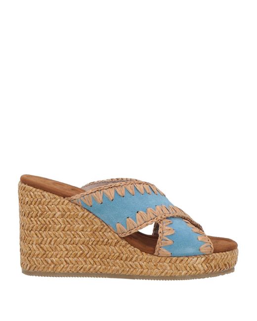 Mou Blue Espadrilles