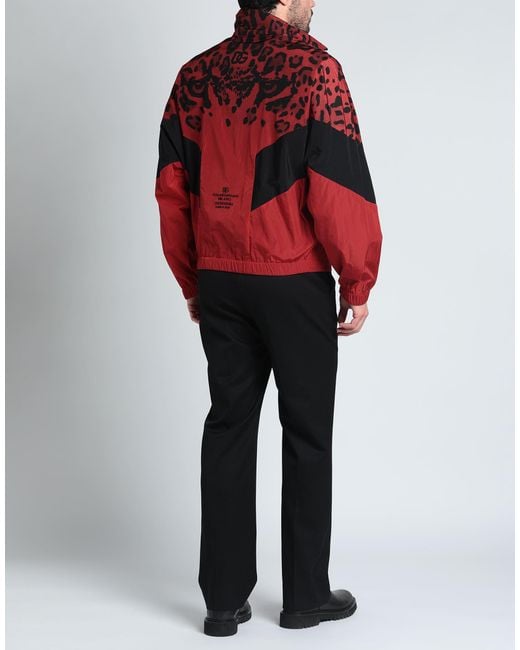 Dolce & Gabbana Red Jacket for men